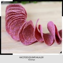 Pueple potato crisp