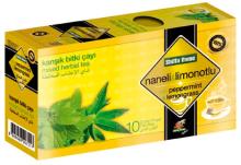 Mint and Lemon Balm - Mixed Tea Natural Herbal Fruit Flavour Teabags
