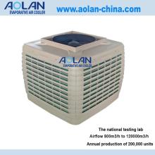 Airflow 18000m3/h evaporative air cooler top discharge