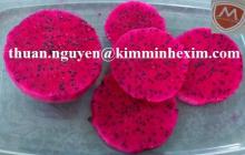Frozen Red Dragon Fruit slice
