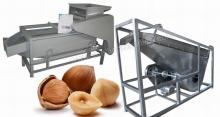 (200-300 kg/h)  Hazelnut  Shelling Machine and Separator