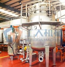 Column type filter machine