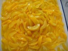 canned peach halves or slices