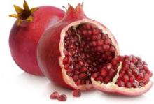 Pomegranate fruits