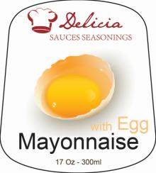  Mayonnaise  with  egg  17 Oz/ 300 ml