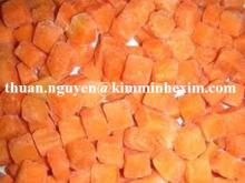 Frozen Carrot Dice