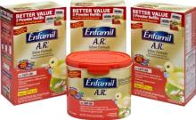 Enfamil A.R. Infant Formula for Spit-Up Milk-Based Powder with Iron For Newborns and Infants 0-