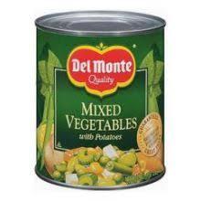 Del Monte Mixed Vegetables 12-14.5 Oz. Cans