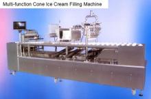 Commercial 8 Rows Cone Ice Cream Machine