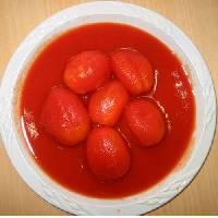 Canned whole peeled tomato