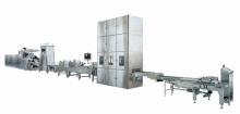 Flat wafer production line