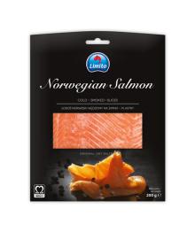 Norwegian  salmon  cold  smoked , slices, 100g or 200g