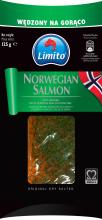 Norwegian salmon hot smoked with dill