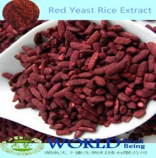 100% Natural 0.4%-4% Lovastatin Red  Yeast   Rice  Extract Powder