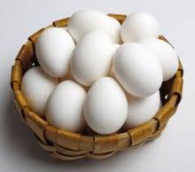 High Fresh Table Eggs Brown And White