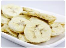 Freeze dried banana
