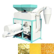 maize peeling and milling machine