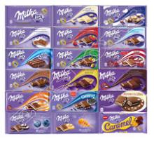 milka brands all flavors