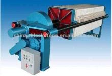 Mechanical filter press for food industry