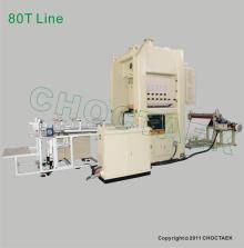 80T aluminium foil container making machine