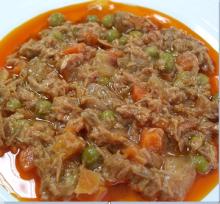  Canned   Tuna   shredded  with vegetable