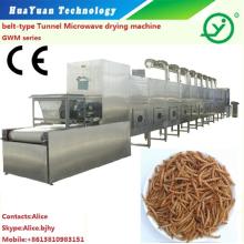 tunnel type microwave roasting machine for sunflower seeds