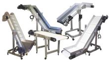 food,hardware packaging machine, slope belt elevator