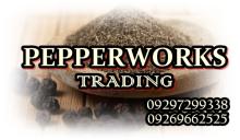 Black pepper and white pepper whole or ground