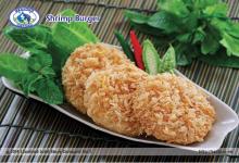 Prawn burger