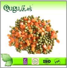 canned green peas and carrot