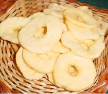 dried fuji apple rings/slice