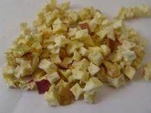 dried   apple   dice s/cubes with peel