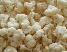 Individual Quick Frozen White Cauliflower