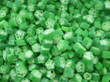 IQF Frozen Okra Dice Health  Benefit s