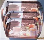 melamine tablewares supplier-  bread   tray  with rim