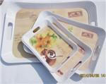 melamine tableewares supplier-jumbo tray with handle ,rice tray ,service dish