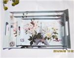 Melamine tablewares-decoration tray,lotus leaf tray ,rice tray ,tea tray