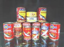 Canned sardine Fish