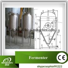 Vertical conical wine fermenters/ stainless fermentation tank